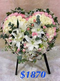 05 Sympathy Heart Wreath