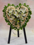 Sympathy Heart Wreath - CODE 9142